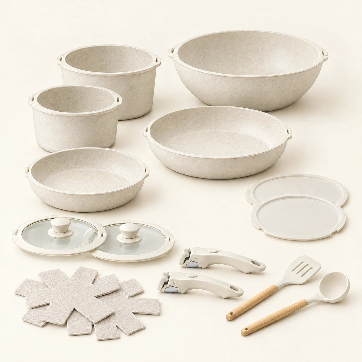 Kitchen Non Stick Pots and Pans Set
