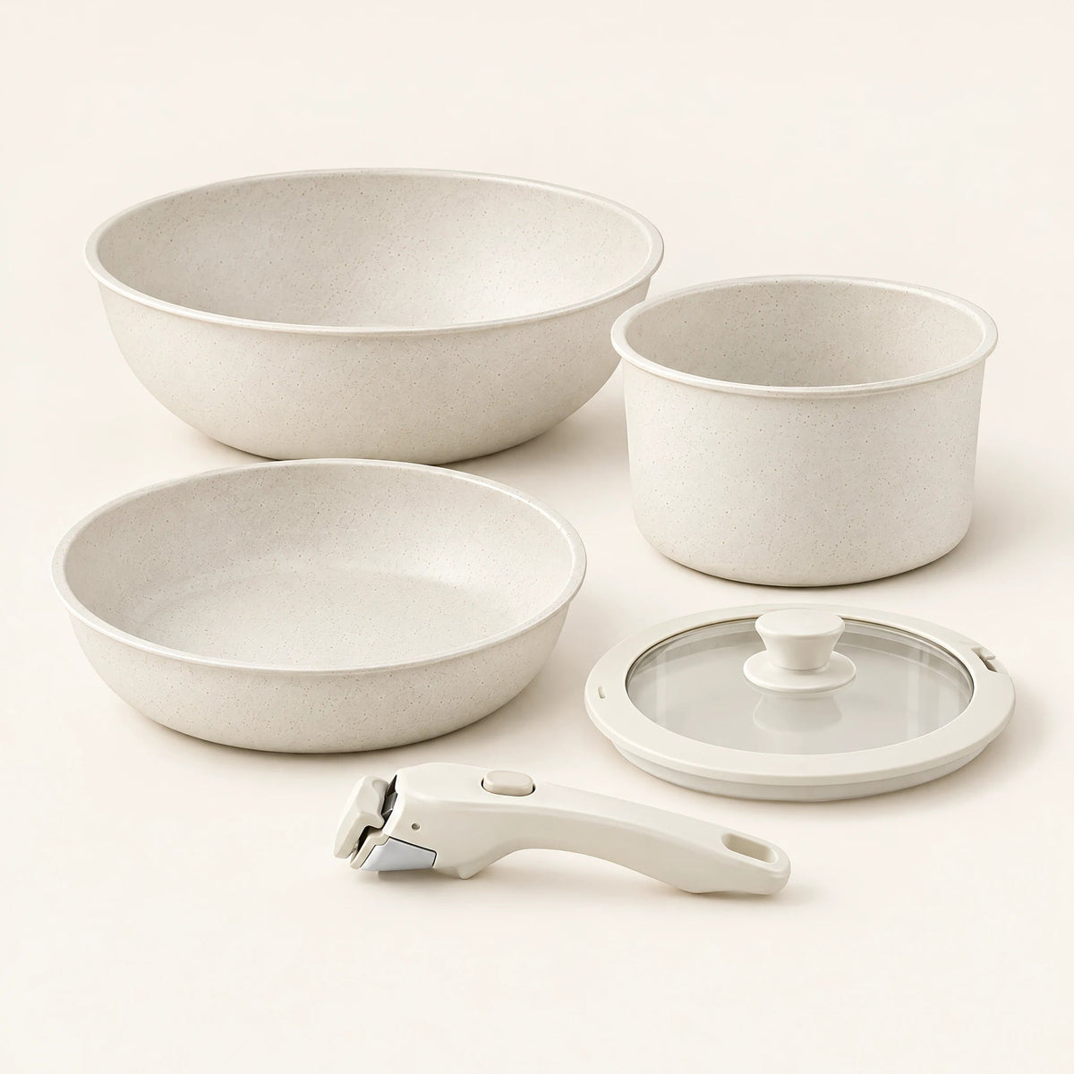 Compact Non Stick Pots and Pans Set